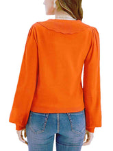 Load image into Gallery viewer, Collared Long Sleeve Button Down Cardigan