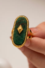 Load image into Gallery viewer, Natural Stone Copper Ring