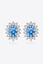 Load image into Gallery viewer, 1 Carat Moissanite 925 Sterling Silver Stud Earrings