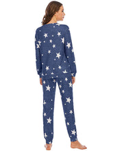 Load image into Gallery viewer, Star Top and Pants Lounge Set