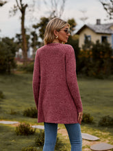 Load image into Gallery viewer, Ribbed Button-UP Caradigan with Pockets