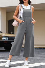 Load image into Gallery viewer, Pocketed Wide Leg Overall
