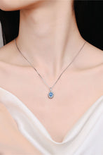 Load image into Gallery viewer, 1 Carat Moissanite 925 Sterling Silver Necklace