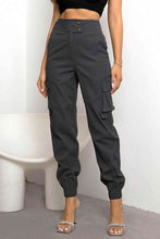 Load image into Gallery viewer, High Waist Cargo Pants