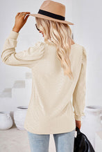 Load image into Gallery viewer, Square Neck Puff Sleeve T-Shirt
