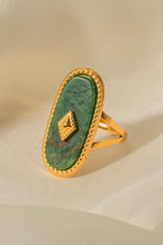 Load image into Gallery viewer, Natural Stone Copper Ring