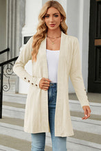 Load image into Gallery viewer, Open Front Long Sleeve Cardigan