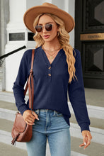 Load image into Gallery viewer, V-Neck Long Sleeve Blouse
