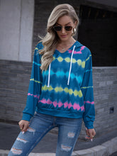 Load image into Gallery viewer, Tie Dye Raglan Sleeve Hoodie