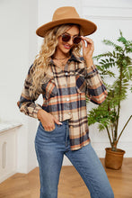 Load image into Gallery viewer, Collared Plaid Shacket