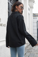 Load image into Gallery viewer, Dropped Shoulder Longline Shirt