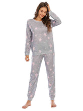 Load image into Gallery viewer, Star Top and Pants Lounge Set