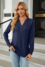 Load image into Gallery viewer, V-Neck Long Sleeve Blouse