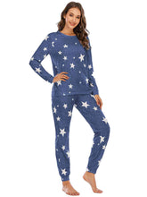 Load image into Gallery viewer, Star Top and Pants Lounge Set