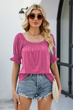 Load image into Gallery viewer, Short Flounce Sleeve Top
