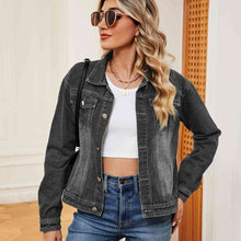 Load image into Gallery viewer, Washed Denim Jacket