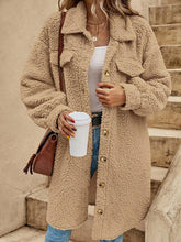 Load image into Gallery viewer, Collared Button Down Coat
