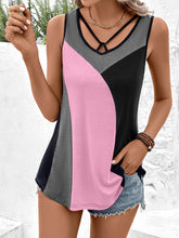 Load image into Gallery viewer, Color Block Tank Top