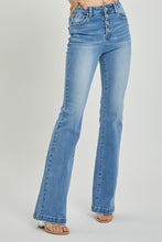 Load image into Gallery viewer, RISEN Full Size High Rise Button Fly Bootcut Jeans
