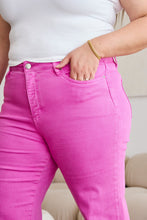 Load image into Gallery viewer, RFM Crop Chloe Full Size Tummy Control High Waist Raw Hem Jeans
