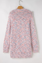 Load image into Gallery viewer, Pocketed Open Front Long Sleeve Cardigan

