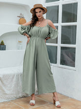 Load image into Gallery viewer, Spaghetti Strap Wide Leg Jumpsuit
