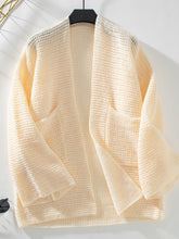 Load image into Gallery viewer, Open Front Long Sleeve Cardigan
