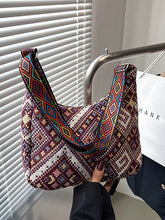 Load image into Gallery viewer, Geometric Adjustable Strap Crossbody Bag
