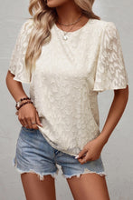 Load image into Gallery viewer, Round Neck Half Sleeve Blouse
