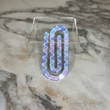 Load image into Gallery viewer, Jumbo Paperclip - Mermaid Purple
