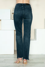 Load image into Gallery viewer, Judy Blue Full Size Button Fly Hem Destroy Straight Jeans
