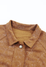 Load image into Gallery viewer, Snap Down Flap Pocket Long Sleeve Shacket
