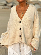 Load image into Gallery viewer, Pocketed V-Neck Button Up Cardigan

