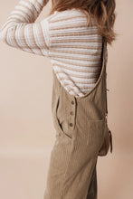 Load image into Gallery viewer, Square Neck Wide Strap Overalls
