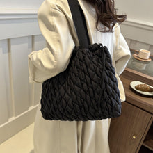Load image into Gallery viewer, Drawstring Bubble Texture Tote Bag
