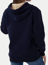 Load image into Gallery viewer, Drawstring Long Sleeve Hoodie with Kangaroo Pocket
