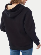 Load image into Gallery viewer, Drawstring Long Sleeve Hoodie with Kangaroo Pocket
