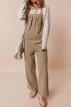 Load image into Gallery viewer, Square Neck Wide Strap Overalls
