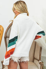 Load image into Gallery viewer, BiBi Multi Color Chevron Pattern Sweater
