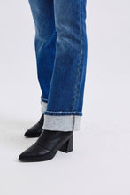 Load image into Gallery viewer, Judy Blue Full Size Run Mid-Rise Bootcut Jeans with Thermal Lining
