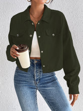 Load image into Gallery viewer, Honey Snap Down Long Sleeve Jacket
