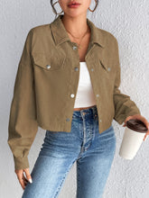 Load image into Gallery viewer, Honey Snap Down Long Sleeve Jacket
