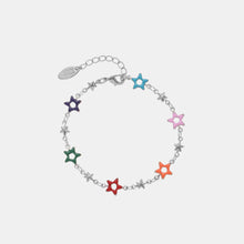 Load image into Gallery viewer, Copper Drip Oil Star Bracelet
