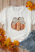 Load image into Gallery viewer, Full Size Pumpkin Round Neck Short Sleeve T-Shirt
