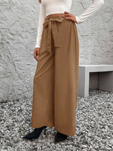 Load image into Gallery viewer, Tied High Waist Wide Leg Pants
