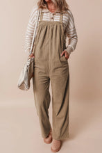 Load image into Gallery viewer, Square Neck Wide Strap Overalls
