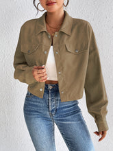 Load image into Gallery viewer, Honey Snap Down Long Sleeve Jacket
