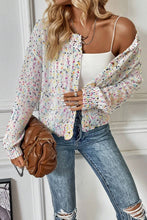 Load image into Gallery viewer, Confetti Button Up Long Sleeve Cardigan
