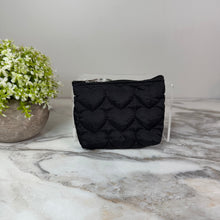 Load image into Gallery viewer, Mini Pouch - Stitched Hearts, Black
