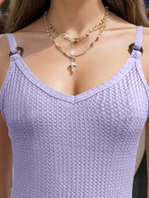 Load image into Gallery viewer, Full Size Textured Scoop Neck Cami
